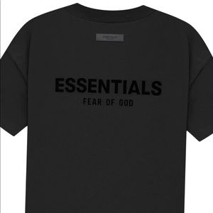 Men’s essentials, mock neck, short sleeve tee